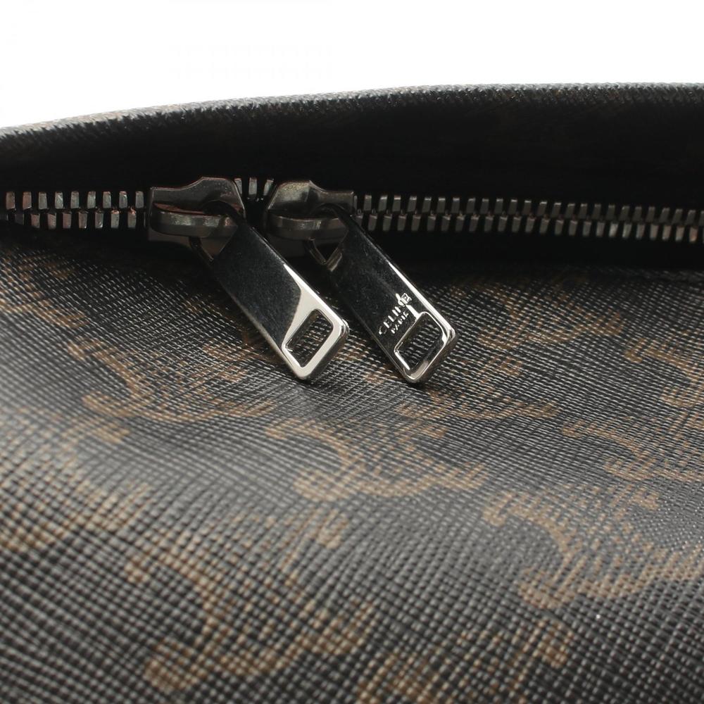 Celine Triomphe Backpack Black Leather - image 8